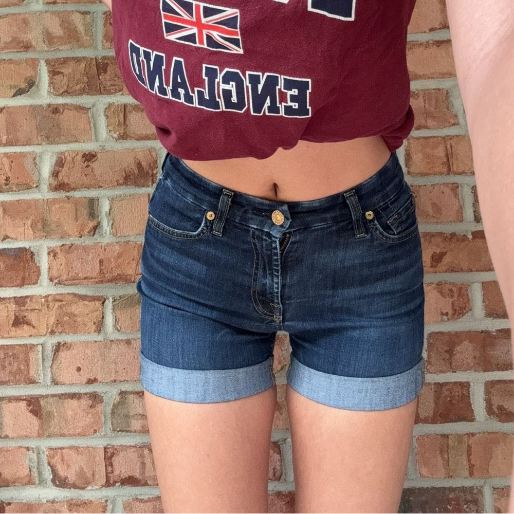 7 for all mankind shorts